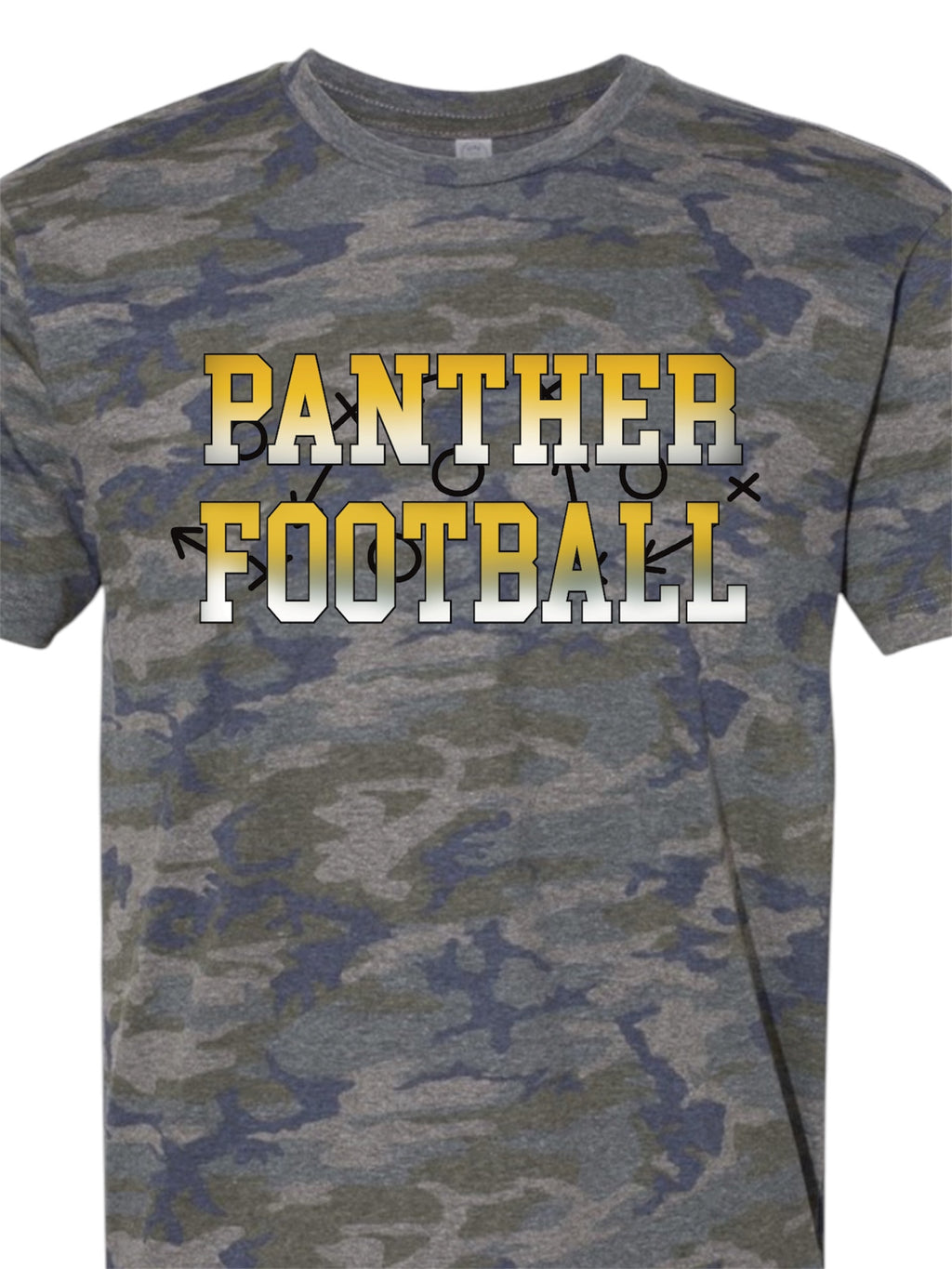 Camouflage Panther Plays Black