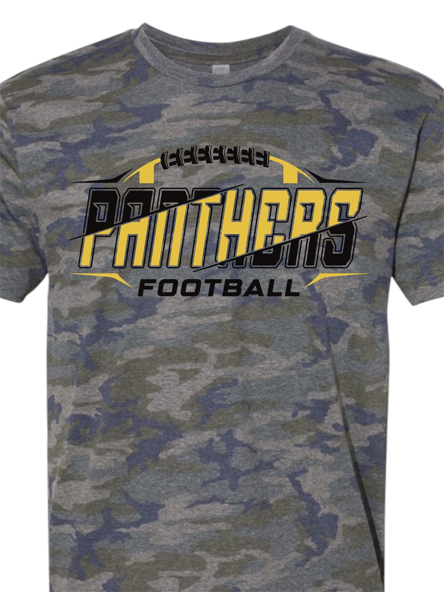 Camouflage Panther Football